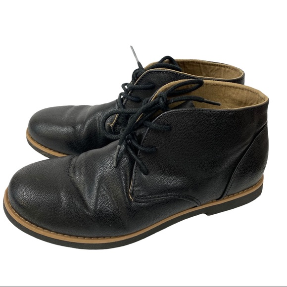 Perry Ellis Other - Perry Ellis America Chase Black Laceup Boots 6